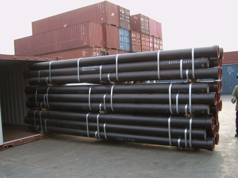 Professional ISO2531 En 545 En 598 Tyton Push-in Joint Centrifugal Casting Ductile Iron Pipes