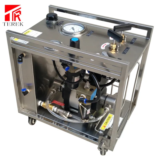 Terek 400 MPa Hochdruck-Pneumatik-Flüssigkeitspumpe, hydraulische Hydrorohr-Zylinderrohrprüfung