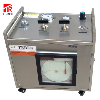 Hydrostatische Druckprüfmaschine der Marke Terek für Rohrbruchtests